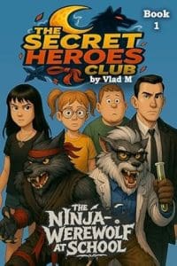The Secret Heroes Club: The Ninja-Werewolf at School
